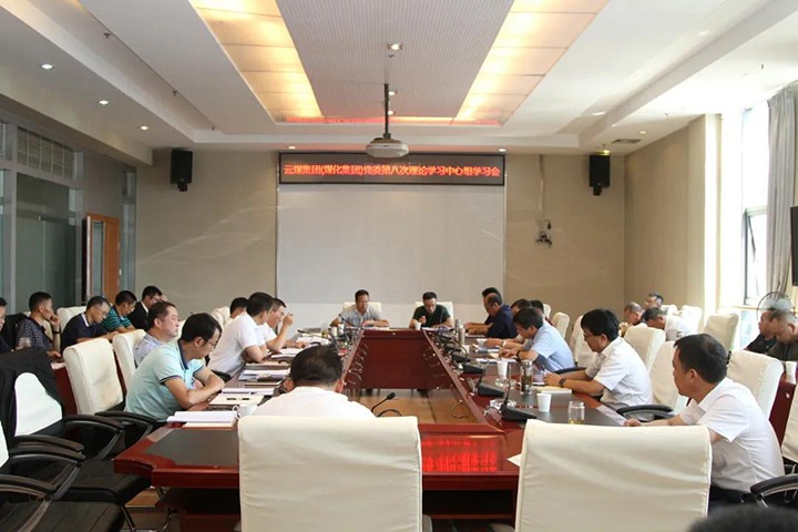 云煤（yl6809永利）集团党委发展2021年第八次党委理论进建中心组集中进建