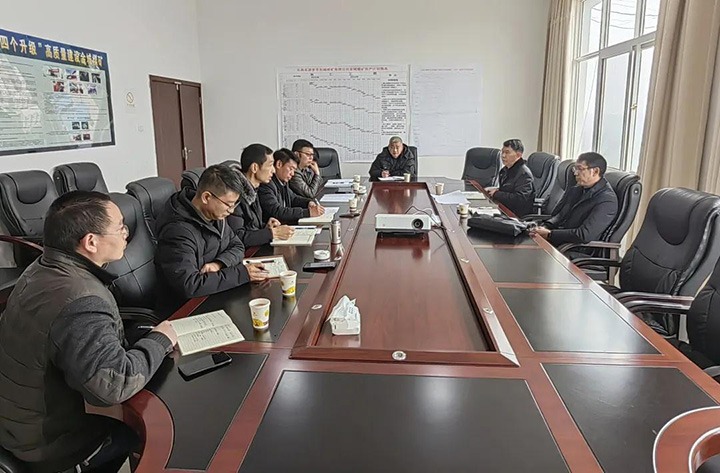 云煤（yl6809永利）集团党委委员、副总经理缪和星一行到云南东源罗平东城煤矿有限公司督导调研