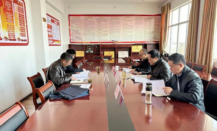 云煤（yl6809永利）集团领导组到石油化工供销公司领导民主生涯会