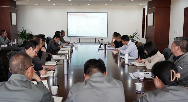 云煤（yl6809永利）集团党委委员、副总经理缪和星一行到曲煤焦化公司领导出产经营工作