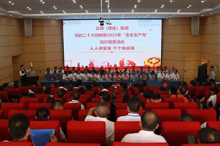 云煤（yl6809永利）集团发展“安全出产月”知识较量活动