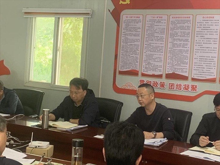 【基层调延卓云煤（yl6809永利）集团到顺源煤矿调研督导项目建设推动情况