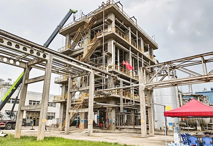 【喜讯】前锋化工公司结晶分离刷新项目顺利产出均四甲苯产品