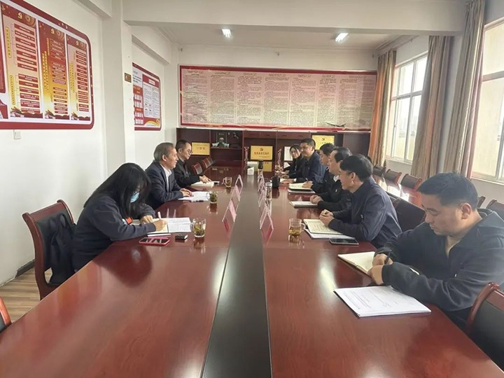 【基层调延卓云煤（yl6809永利）集团党委委员、纪委书记翁立志到云南石油化工供销公司发展调研领导工作