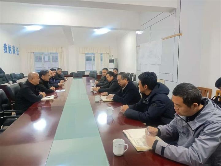 宣威市代理市长叶旭军到田坝煤矿公司调研安全出产工作